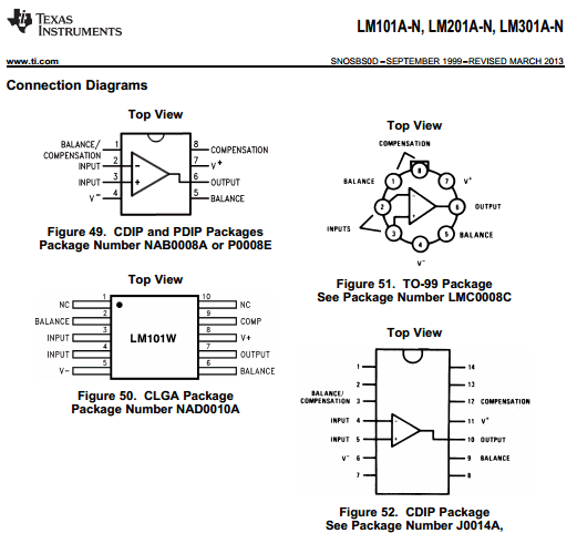 LM201AP datasheet